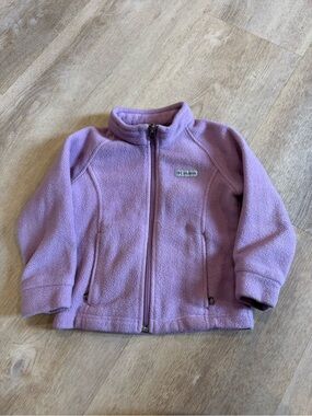 Columbia 3T Girls' Lavender Fleece Jacket
